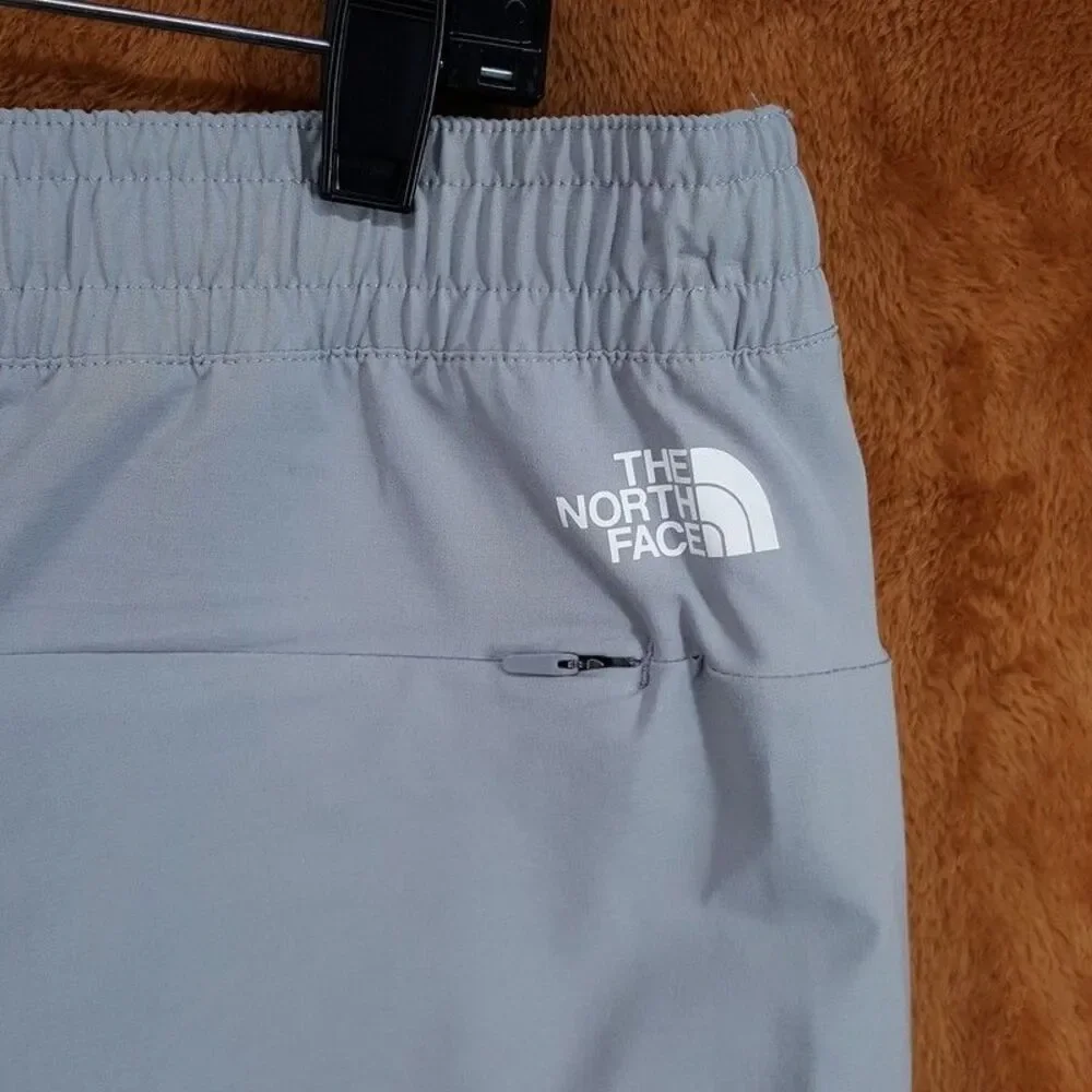 THE NORTH FACE Track Pants Mens XXL Grey Tapered Leg Windbreaker WANDER